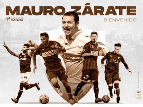 Sacudió el mercado: Mauro Zárate es nuevo jugador de Platense