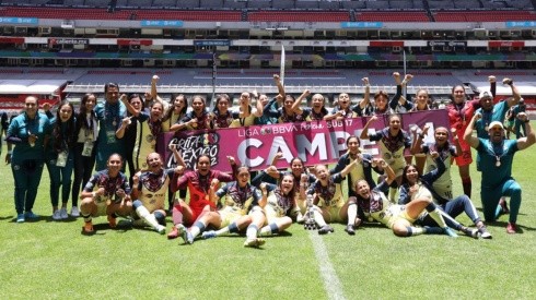 América Femenil Sub 17 salió campeón del Clausura 2022 de la Liga MX.