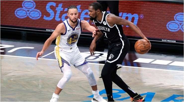 Stephen Curry y Kevin Durant (Foto: Sarah Stier | Getty Images)