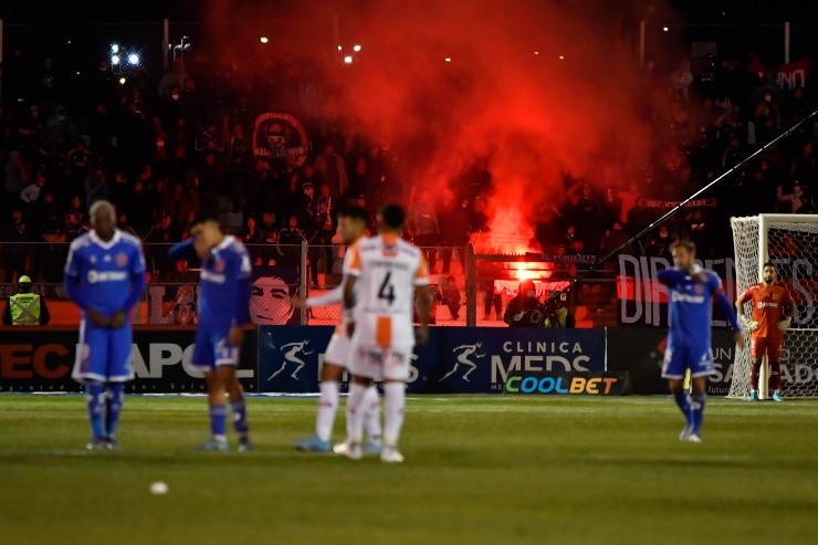 La U cayó en su visita a Cobresal | Foto: Agencia Uno La U cayó en su visita a Cobresal | Foto: Agencia Uno
