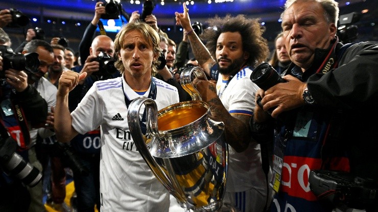 Marcelo y Luka Modric