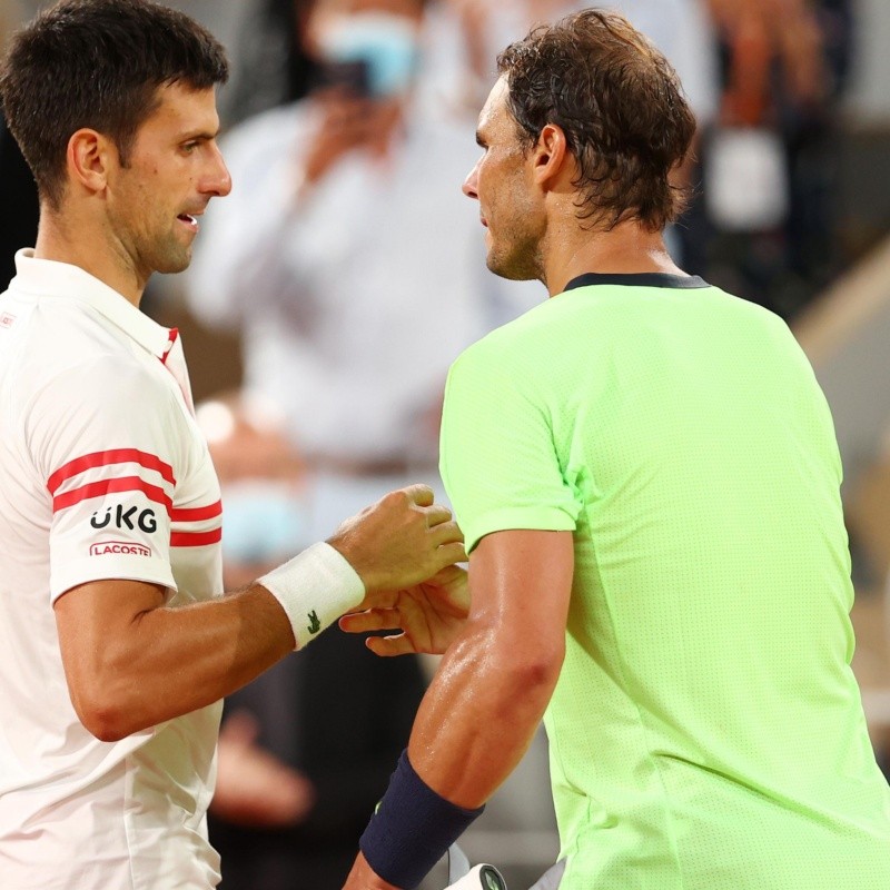 Rafael Nadal vs. Novak Djokovic: cómo está el historial en Roland Garros