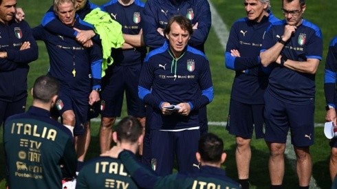 Primeros dolores de cabeza para Mancini de cara a la final (Foto: Prensa Azzurri).