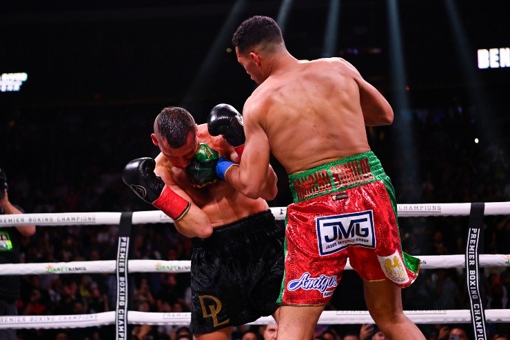 Benavidez viene de ganar por KO a Lemieux. Créditos: Getty Images
