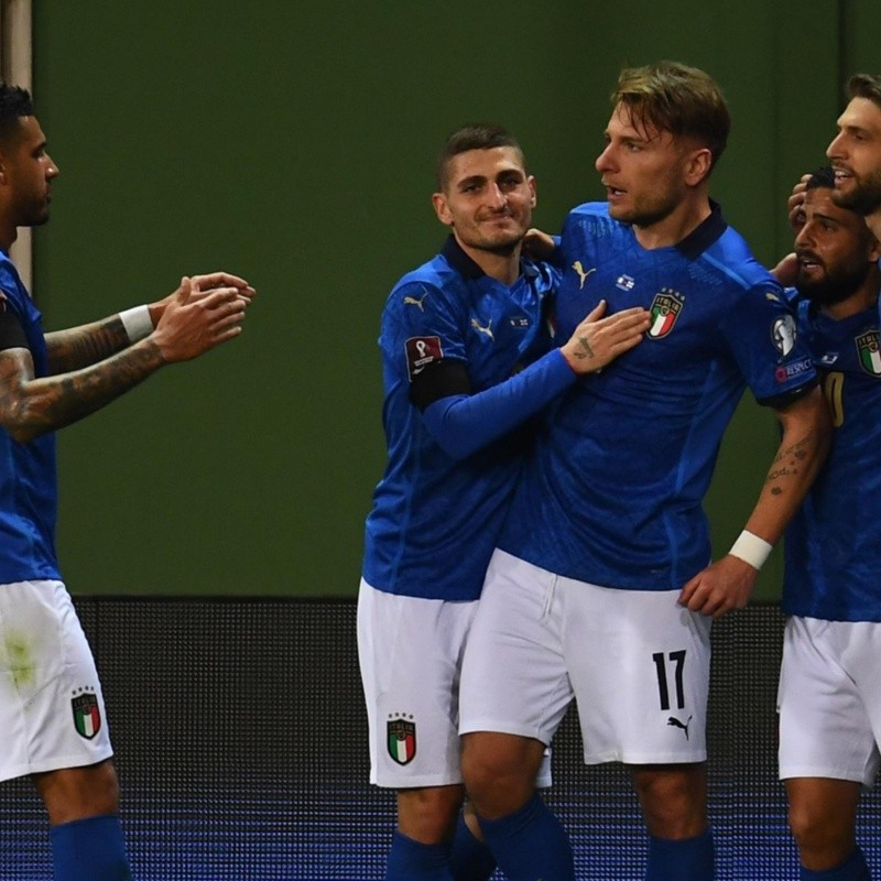 Italia presentó su nueva camiseta que estrenará en la Finalissima