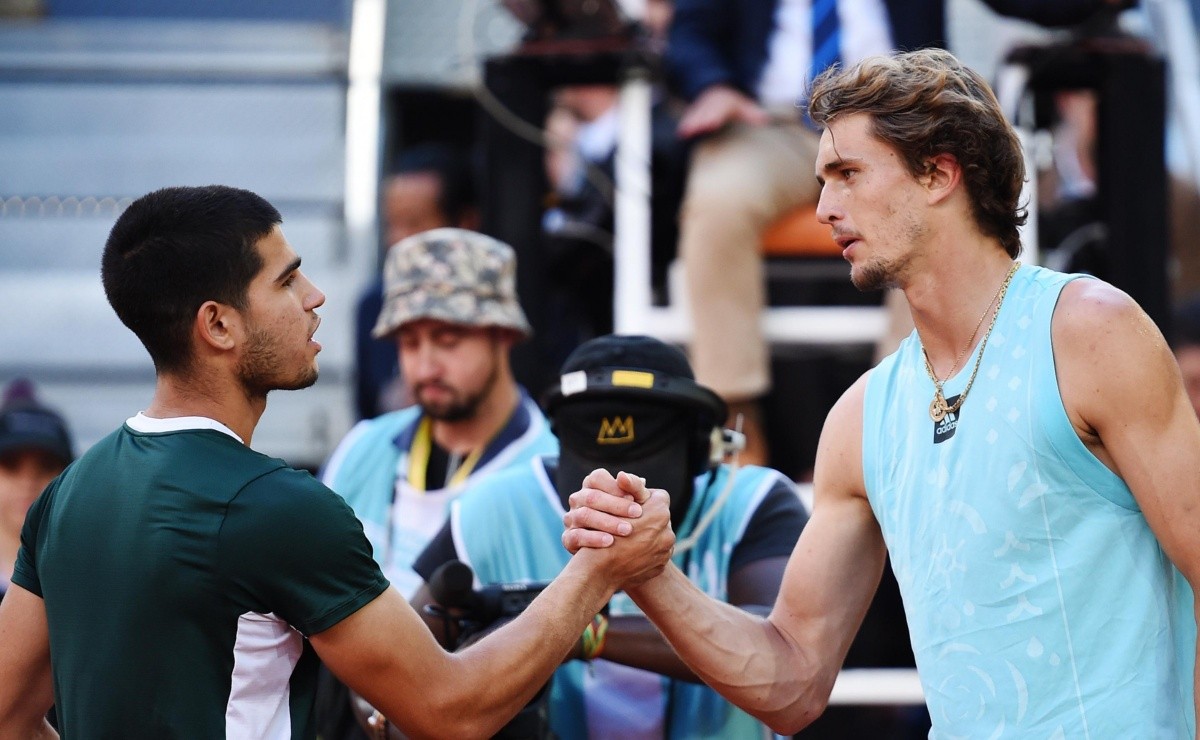 A qué hora juega Alcaraz vs Zverev | Horario y dónde ver EN VIVO ONLINE