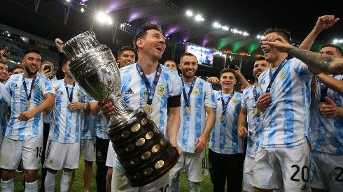 La Copa América en el Maracaná.