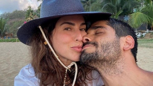 Casal assumiu o relacionamento no fim de janeiro de 2021. Foto: Reprodução/Instagram oficial da atriz.