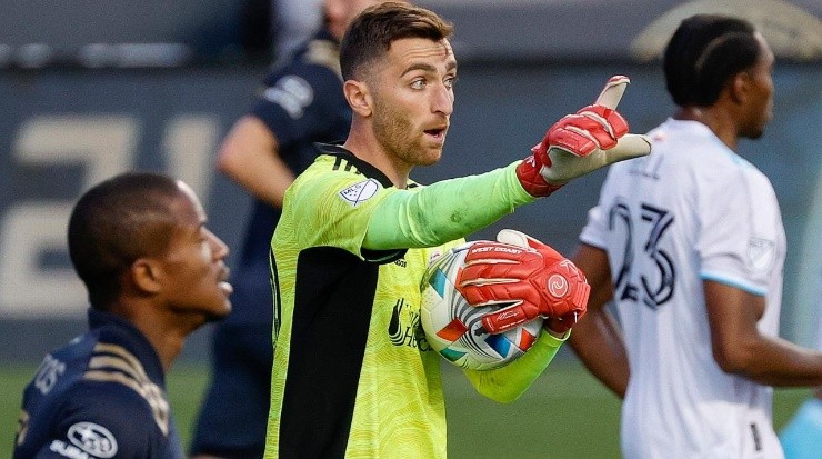 Matt Turner #30 of the New England Revolution (Photo by Tim Nwachukwu/Getty Images)