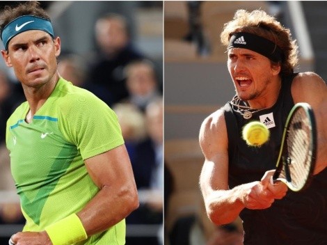 Roland Garros | Nadal x Zverev se enfrentam nas semifinais; saiba onde assistir