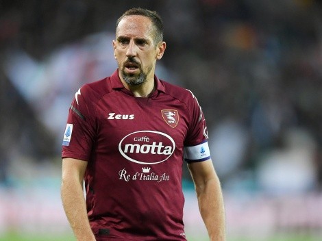 Hasta los 40 años: Ribéry renovará con Salernitana