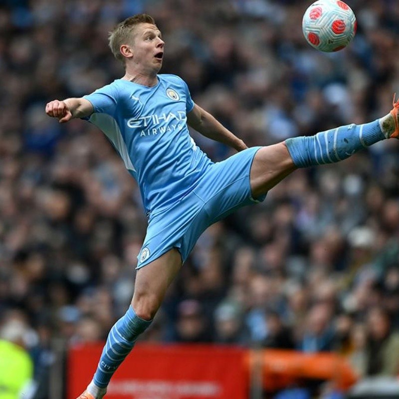 Dos equipos ingleses entran en disputa por Oleksandr Zinchenko