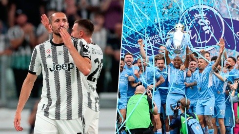 Juventus buscará en Manchester City al reemplazo de Chiellini