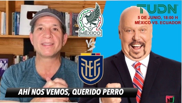 Javier Alarcón estará con TUDN en México vs. Ecuador