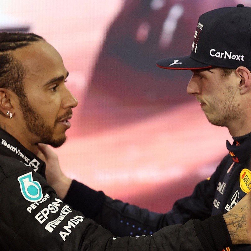 Lewis Hamilton le pegó a Max Verstappen donde más le duele