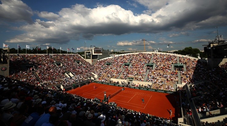 Estadio Suzanne Lenglen, en Roland Garros (Getty)