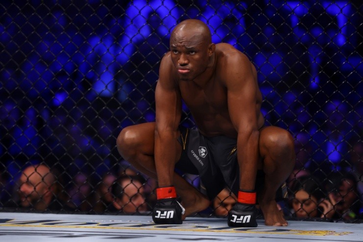 Kamaru Usman lleva ya un tiempo desafiando a Canelo Álvarez. Créditos: Getty Images