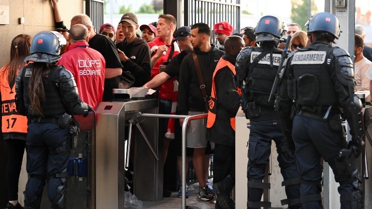 Incidentes en Stade de France