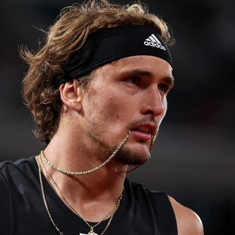 Alexander Zverev preocupó a sus seguidores por su mensaje tras lesionarse