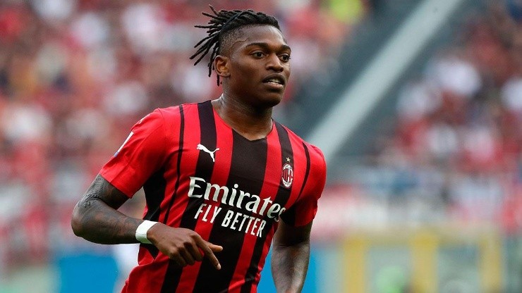 Rafael Leao en Milan.