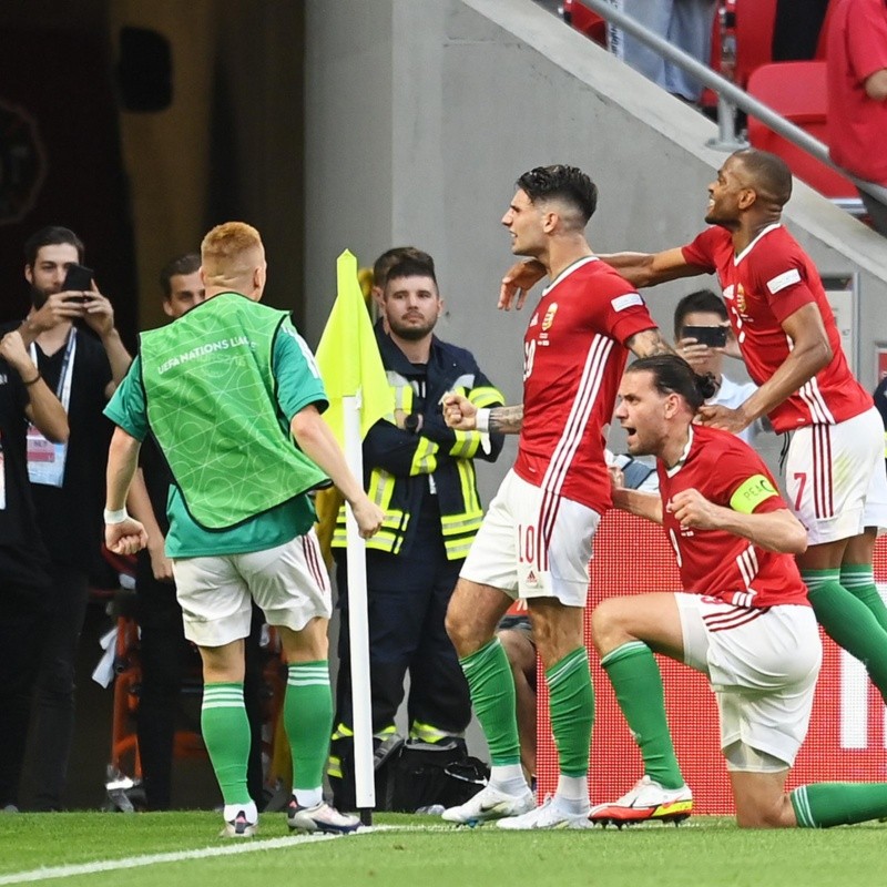 Hungría le ganó a Inglaterra en Nations League