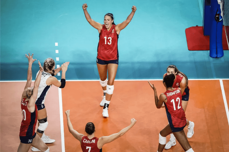 Brasil sofre 2º revés na Liga das Nações Feminina com derrota para EUA