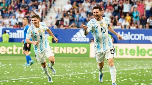 Histórico: con cinco de Messi, Argentina goleó a Estonia y se floreó en Pamplona