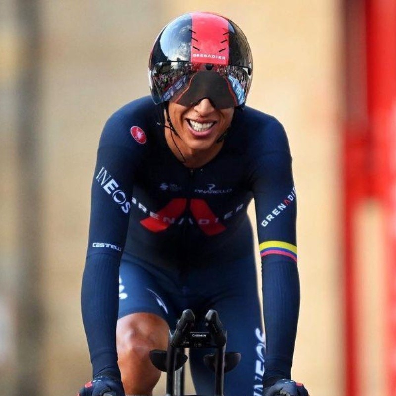 Egan Bernal explota por el insólito accidente que sucedió en la Vuelta a Colombia