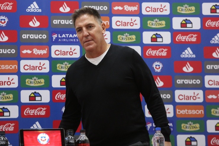 Eduardo Berizzo inició esta jornada su periplo oficial en La Roja | Foto: Agencia UNO 
