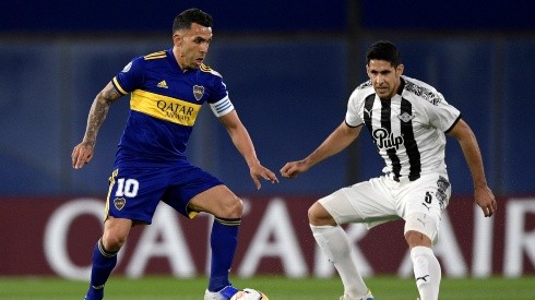 Viera ha disputado encuentros de Copa Libertadores con la camiseta de Libertad