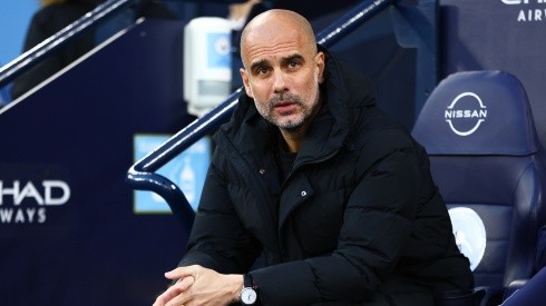 Man City head coach Pep Guardiola.