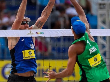 Mundial de vôlei de praia | Duas duplas brasileiras caíram na mesma chave no torneio masculino