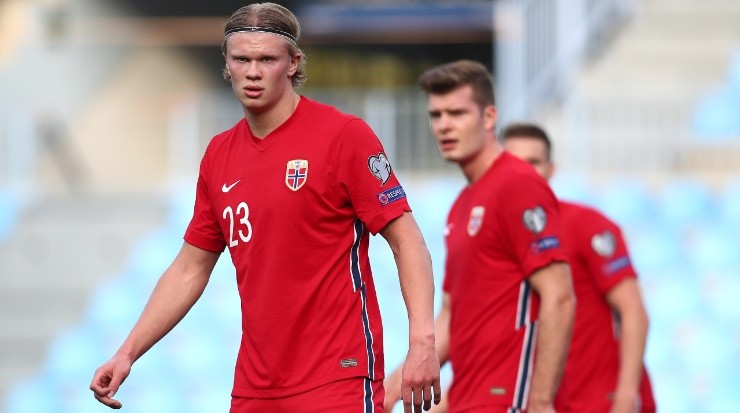 Erling Braut Haaland, Norway National Team. (Fran Santiago/Getty Images)