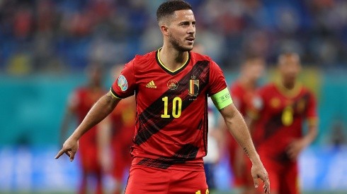 Eden Hazard, capitán de Bélgica.