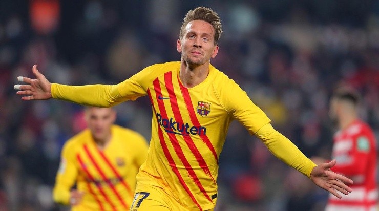 Luuk de Jong con el Barcelona | Getty