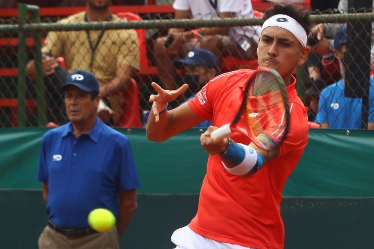 Alejandro Tabilo no pudo avanzar en Inglaterra | Foto: Agencia Uno 