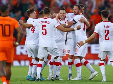 Sin Lewandowski, Polonia robó un empate a Países Bajos