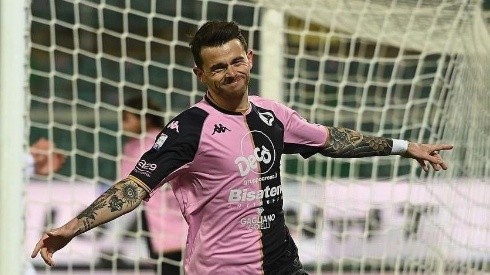 Matteo Brunori, el goleador de Palermo.