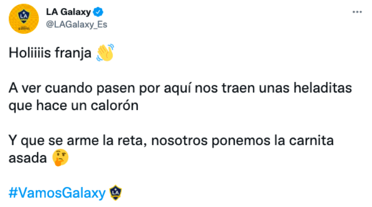 Mensaje Galaxy