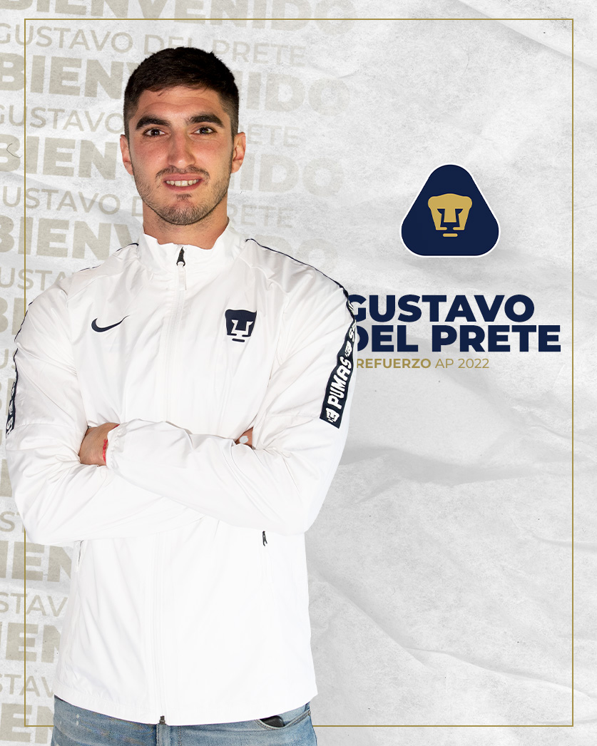 Gustavo del Prete, refuerzo de Pumas UNAM