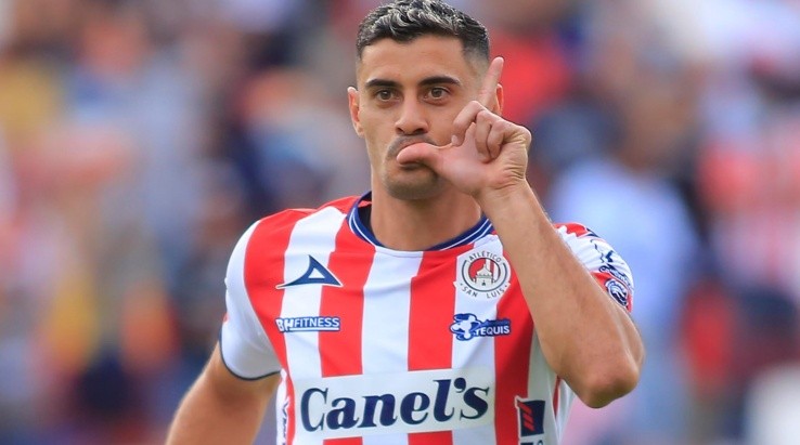 Germán Berterame con San Luis