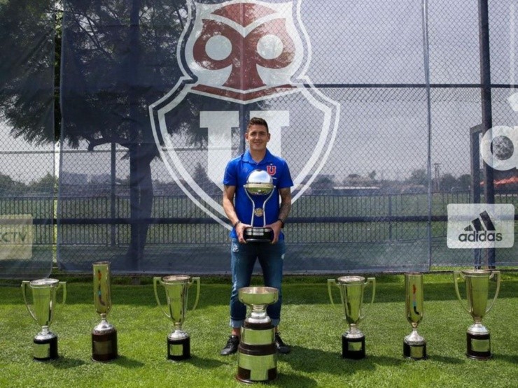 Los títulos que consiguió Rodríguez en la U | Foto: U. de Chile 