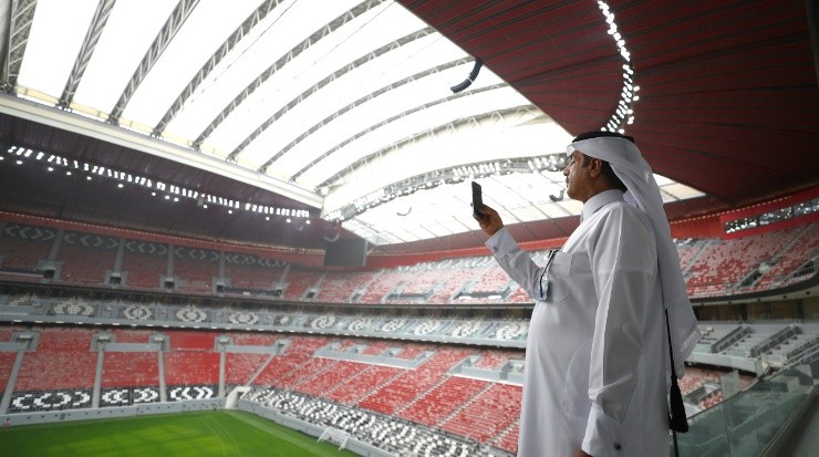 Al Bayt Stadium, Qatar 2022. (Francois Nel/Getty Images)