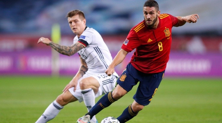 Spain vs Germany. (Fran Santiago/Getty Images)