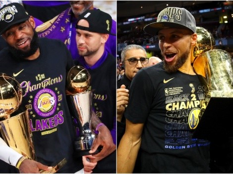 LeBron vs Curry: ¿Quién ha ganado más anillos de la NBA?
