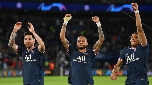 Messi, Neymar y Mbappé, las estrellas de PSG.