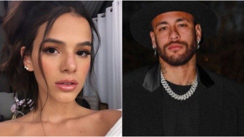 Foto 1: Reprodução/Instagram Bruna Marquezine - Foto 2: Reprodução/Instagram Neymar