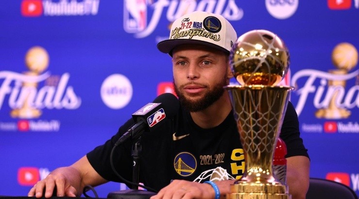 Stephen Curry (Photo by Elsa/Getty Images)