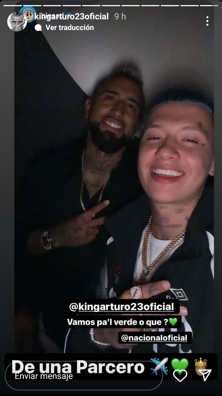 Arturo Vidal Instagram