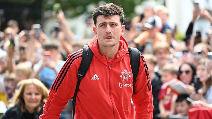 Maguire con Manchester United.